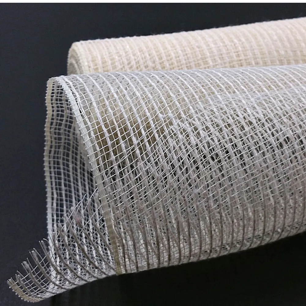 10" Ivory Burlap Mesh XB97410-18