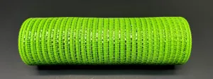 10"X10Y Lime Breeze MetallicMesh XB240810-09