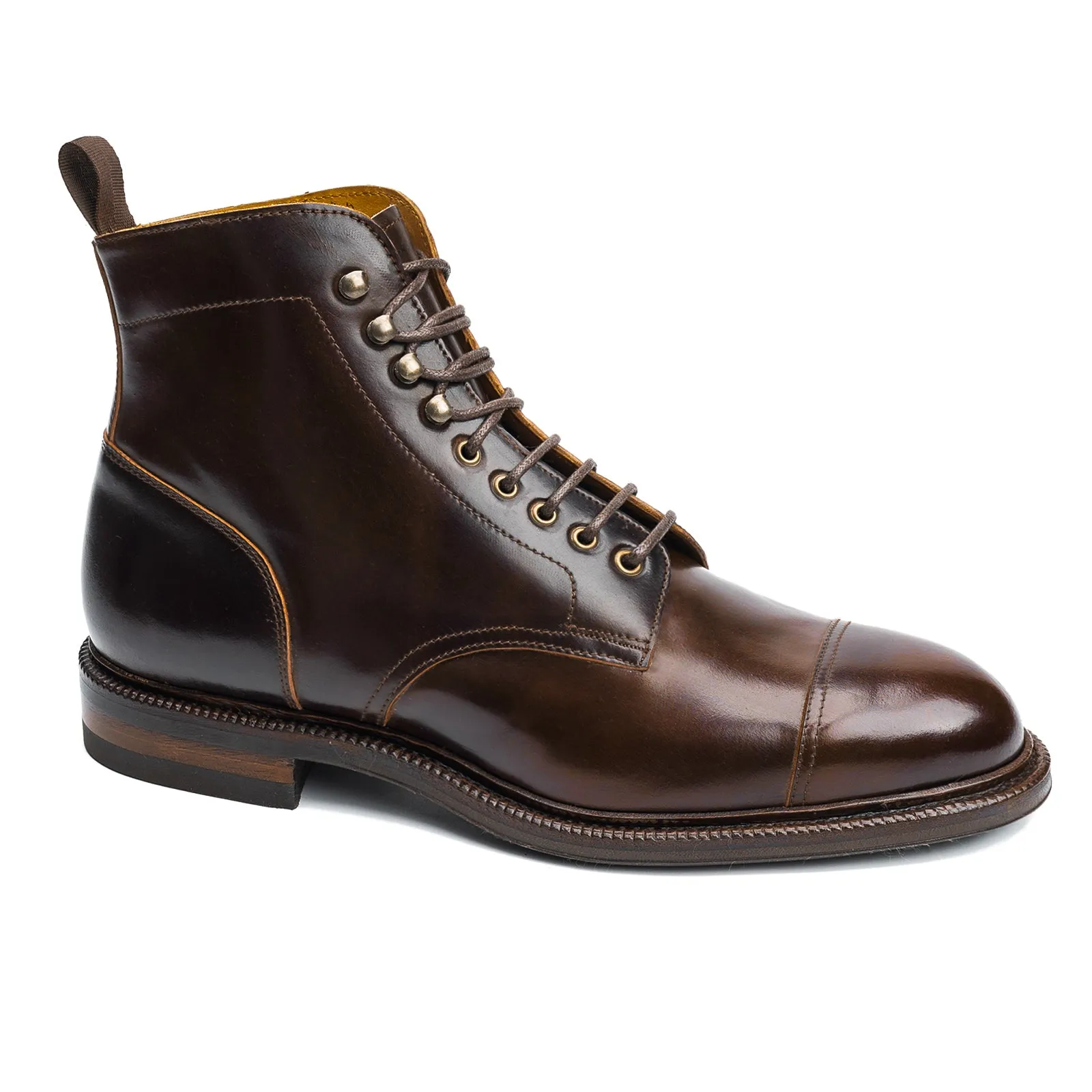 116210 - DARK COGNAC HORWEEN SHELL CORDOVAN - E (ULTRAFLEX SYSTEM)