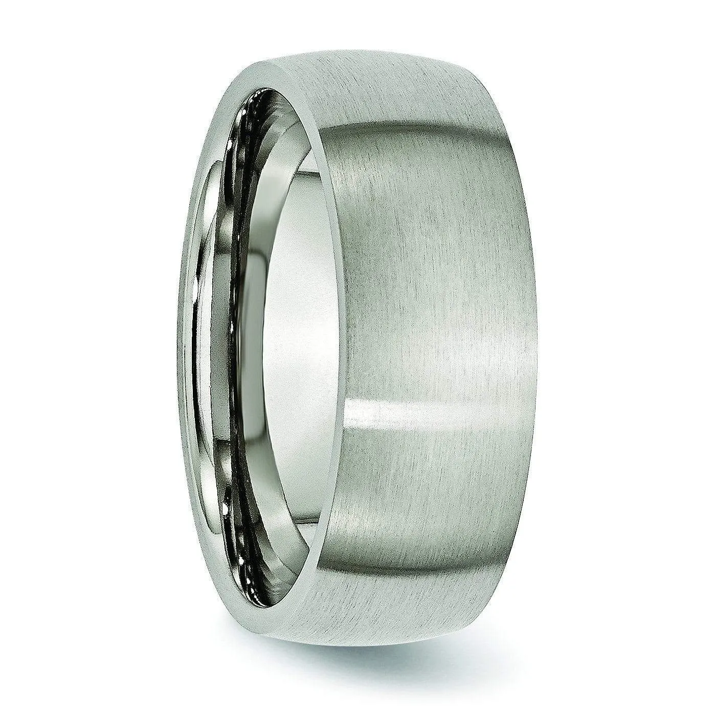 8mm Titanium Wedding Band