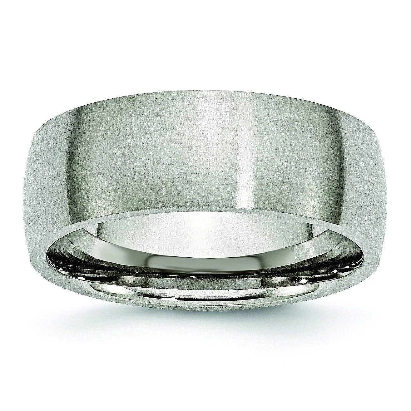 8mm Titanium Wedding Band