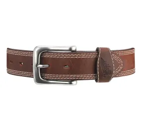 96548 Brown Triple Stitch Belt