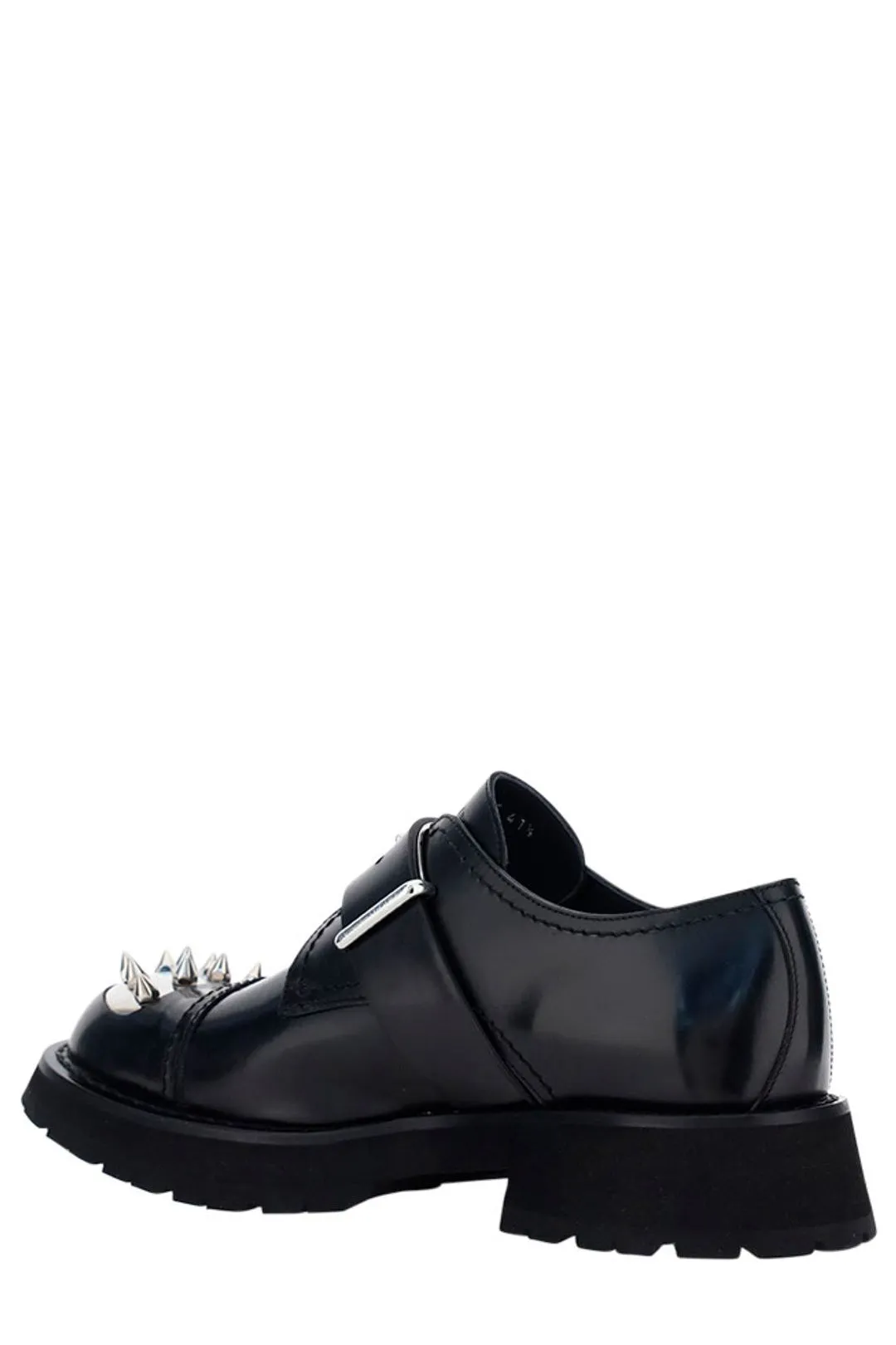 Alexander McQueen Punk Studded Detail Derby Shoes