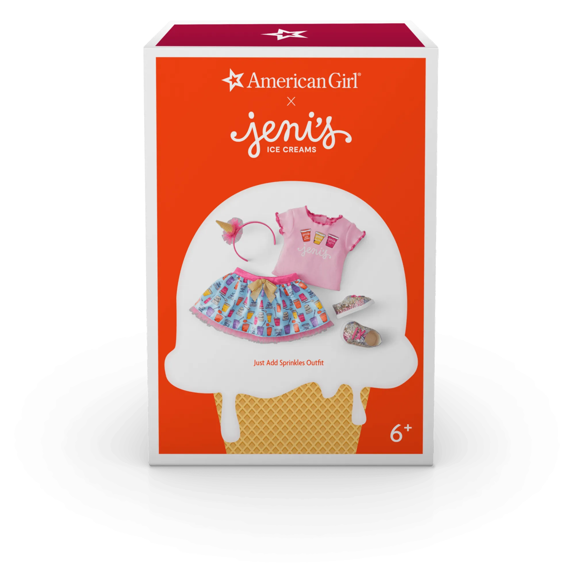 American Girl® x Jeni's Just Add Sprinkles Outfit for 18-inch Dolls