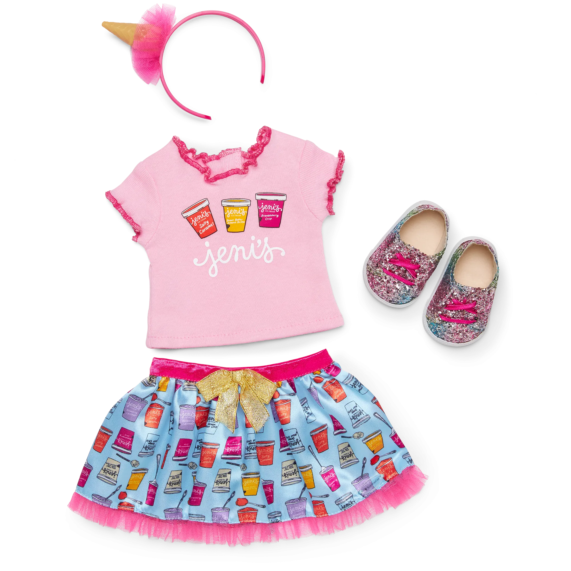 American Girl® x Jeni's Just Add Sprinkles Outfit for 18-inch Dolls