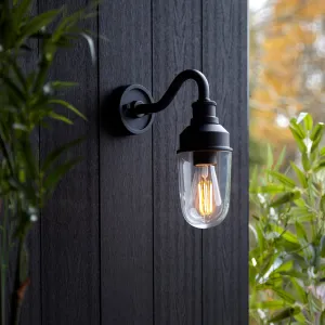 Amos Oshun Outdoor Wall Light Matt Black