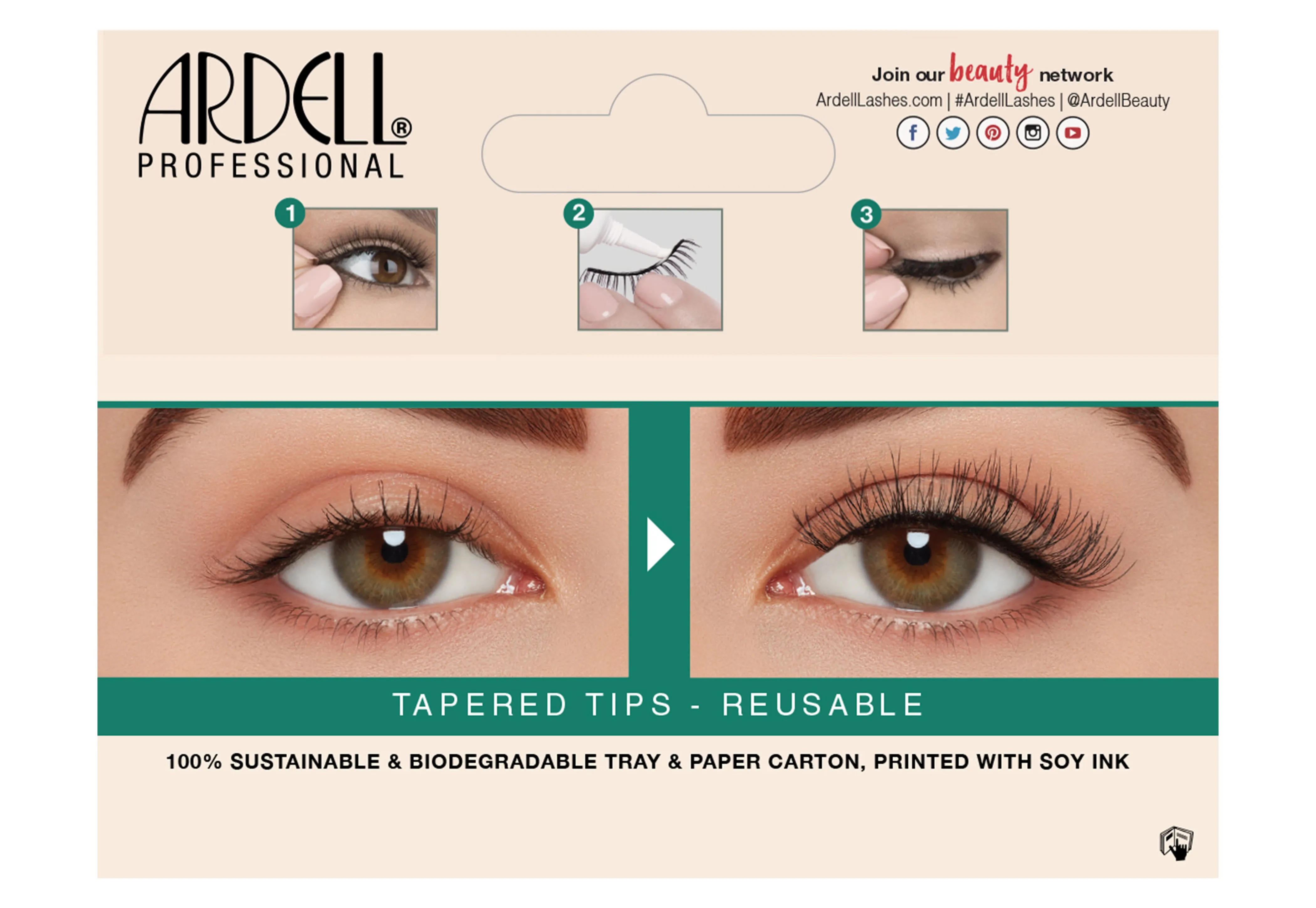 Ardell Ecolash Lashes - 454