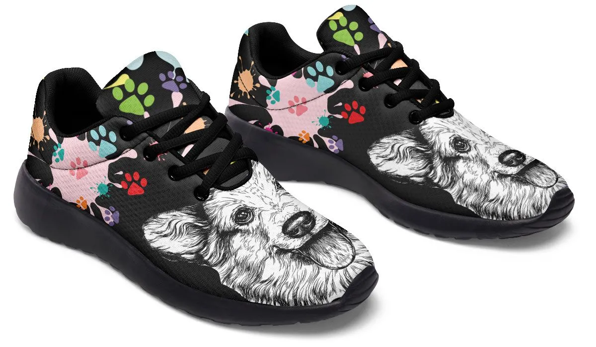 Artsy Corgi Sneakers