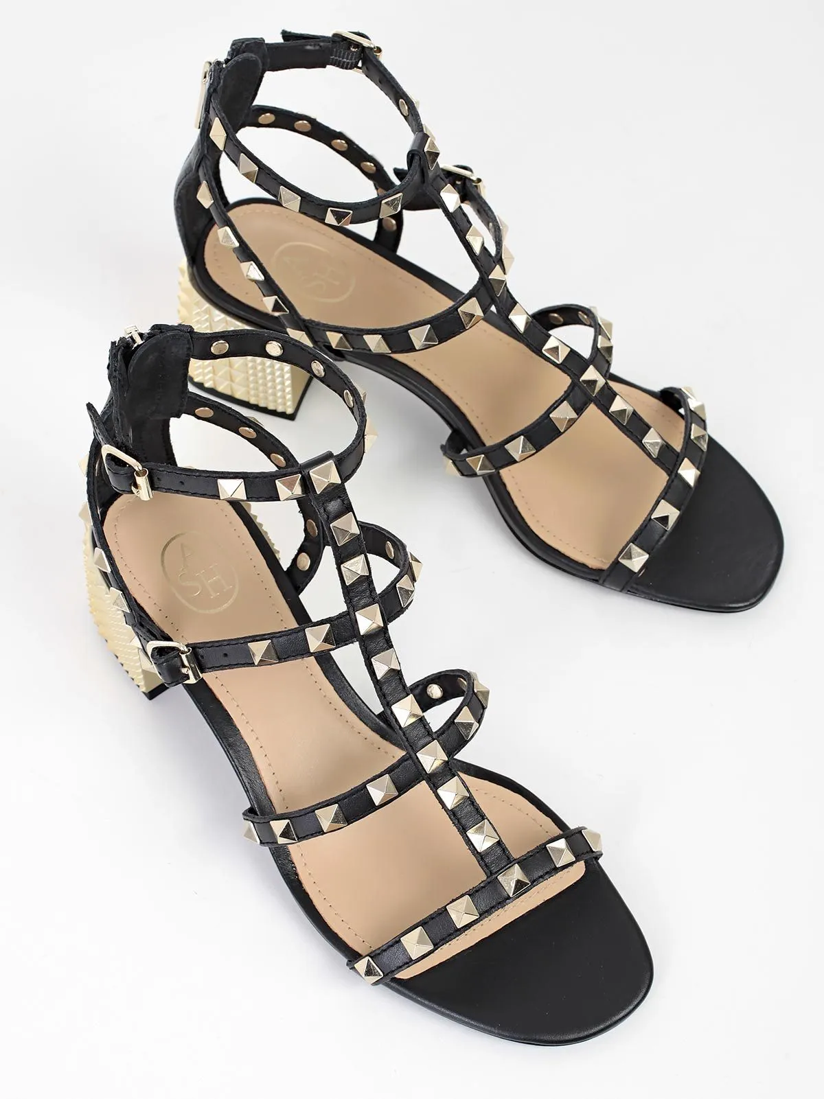 Ash Rolls Studded Sandals