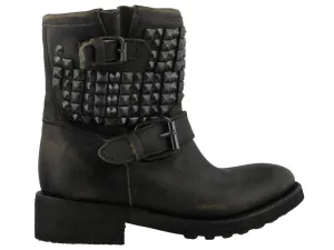 Ash Studded Buckle Boots