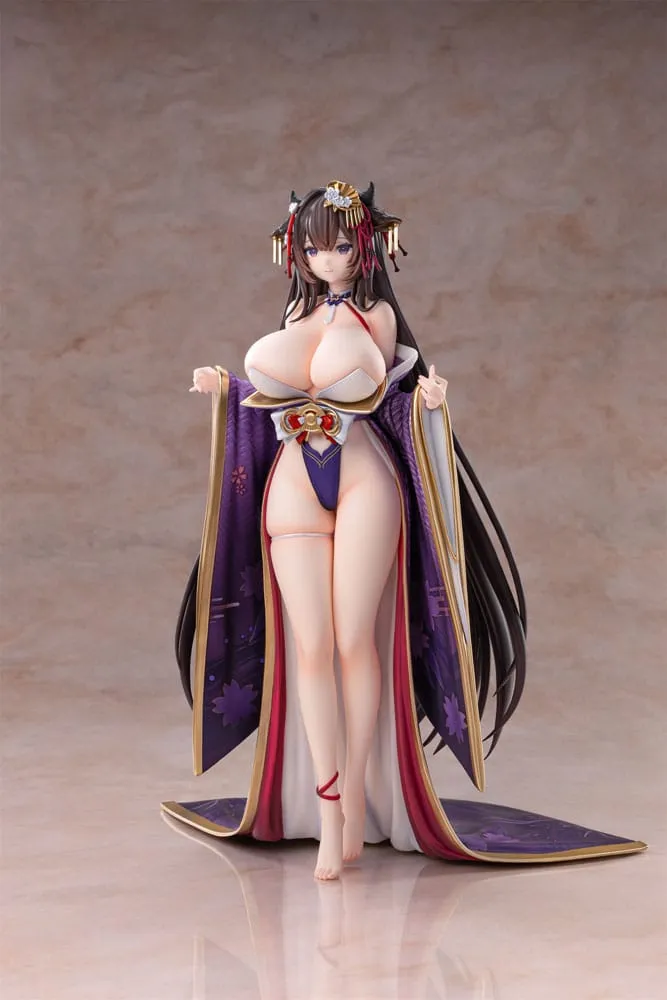 azur lane pvc statue 1/6 kashino robust floral strings ver. 27 cm  statues  anime  statue