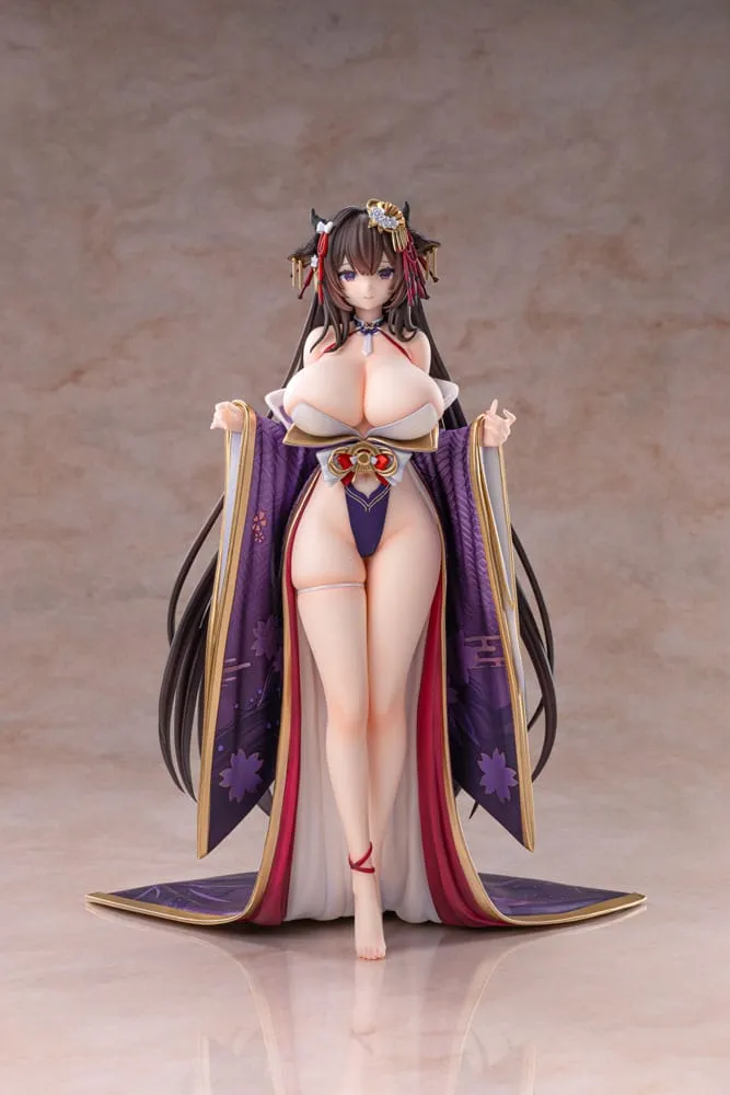 azur lane pvc statue 1/6 kashino robust floral strings ver. 27 cm  statues  anime  statue