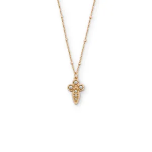 Baby Athena Pendant Necklace in Gold