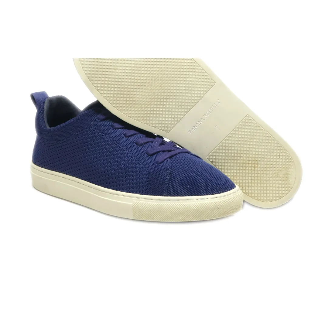 Banana Republic Low-Top Sneakers Fabric Blue Colour For Women