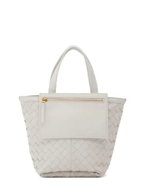 Bottega Veneta   Small Flip Flap leather tote bag 