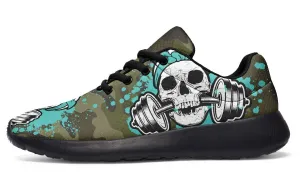 Camo Turquoise Splat Skull