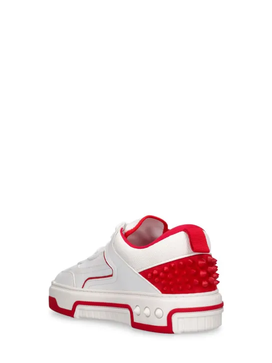 Christian Louboutin   Astroloubi leather low top sneakers 