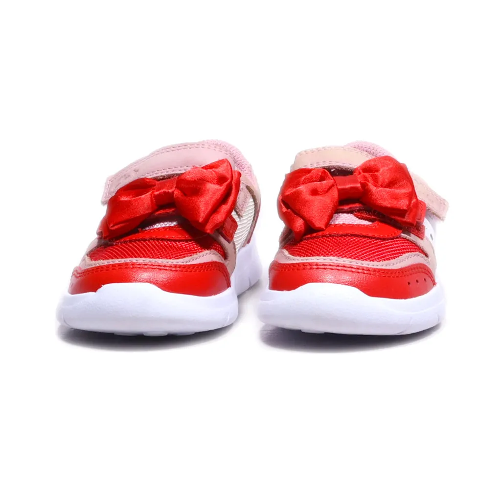 Clarks Ath Stream Sneakers Leather Red Colour For Kids