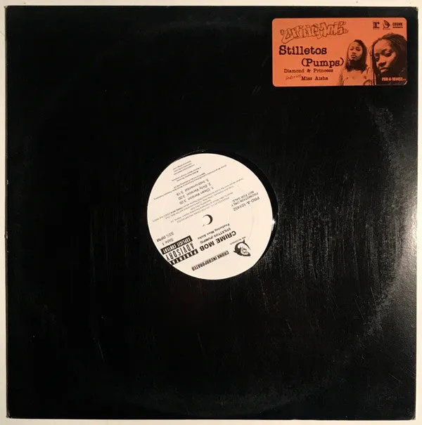 Crime Mob Featuring Miss Aisha - Stilletos (Pumps) (12", Promo) (NM or M-)