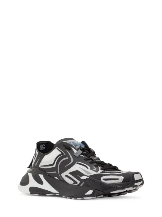 Dolce&amp;Gabbana   Mesh tech low top sneakers 