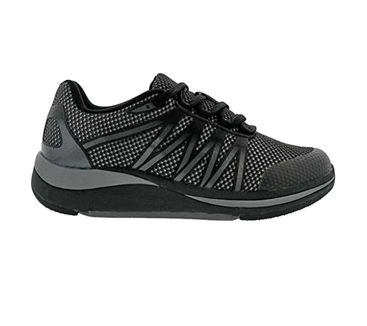 Drew Balance Women's Sneaker In Black Mesh Combo