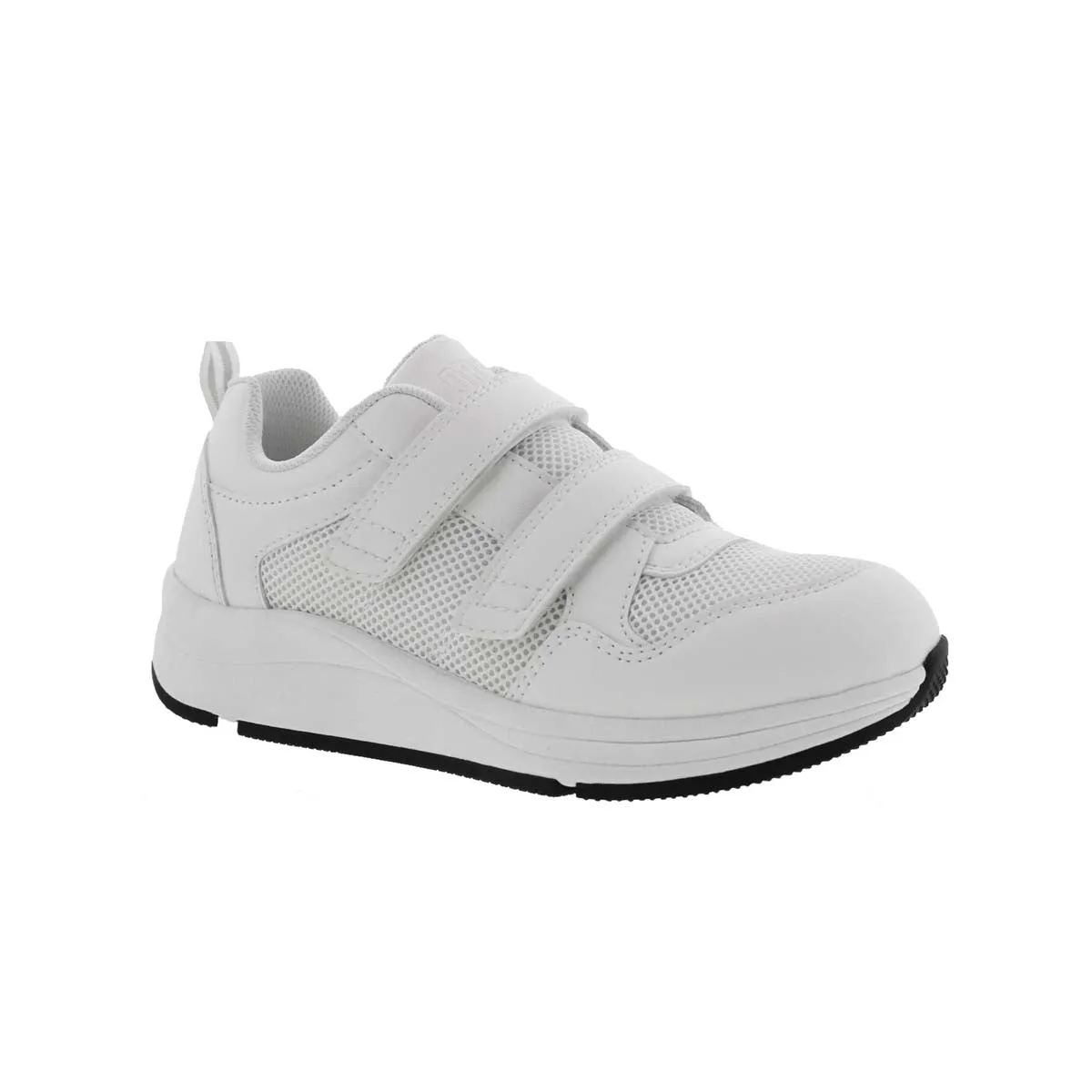 Drew Contessa Women Hook And Loop Sneaker In White Combo