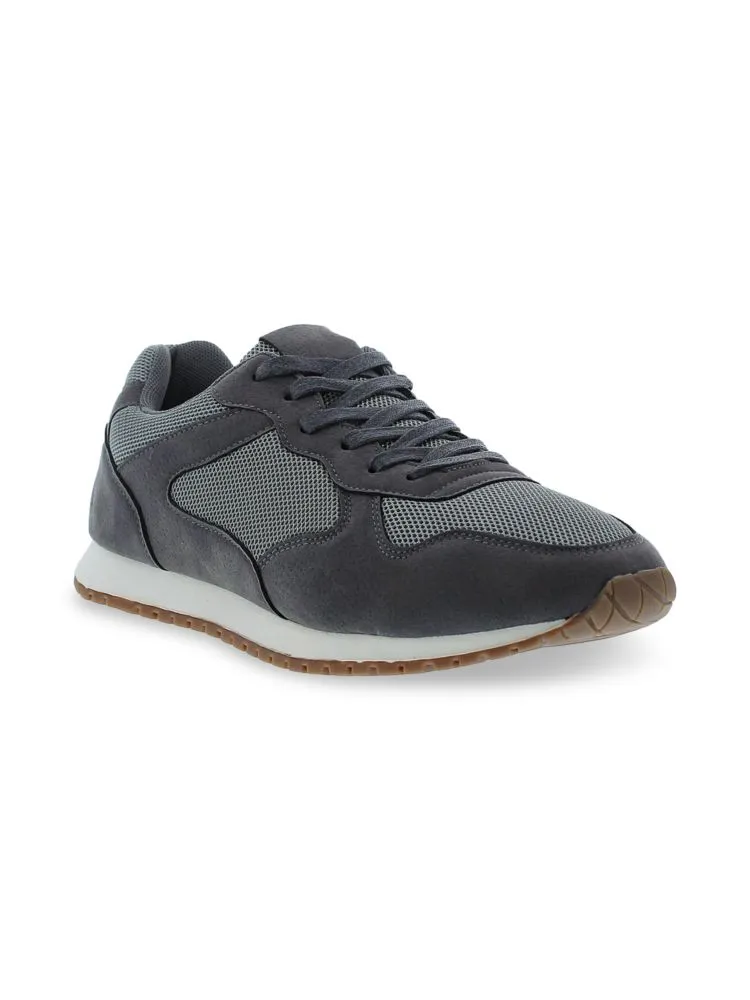 Fisher English Laundry Mesh and Suede Sneaker, Navy