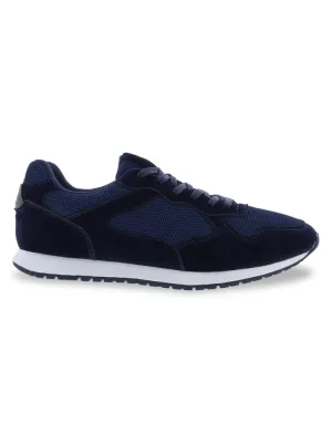 Fisher English Laundry Mesh and Suede Sneaker, Navy