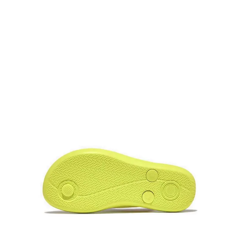 Fitflop Iqushion Kid's Ergonomic Flip-Flops - Electric Yellow