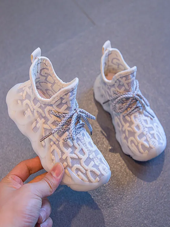 Girls Need to Have Mesh Fly Weave Sneakers By Liv and Mia