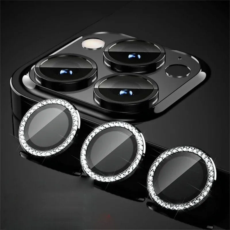 Glitter Diamond Camera Lens Protector - iPhone