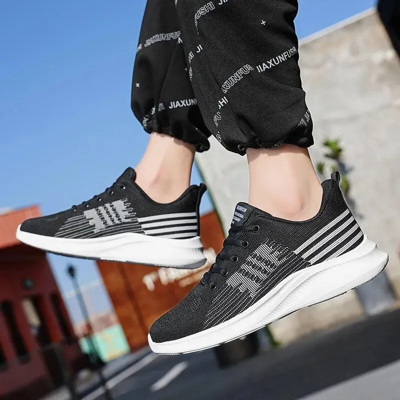 HB079 Lightweight Men's Sneakers: Breathable, Casual, and Running Shoes