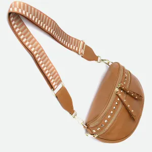 Hi Ho & Co Obsessed Studded Bag Camel