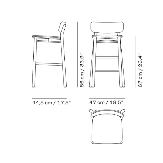 Hven Counter Stool