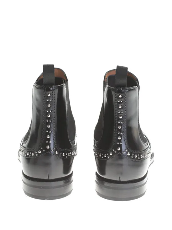 Ketsby studded leather ankle boots