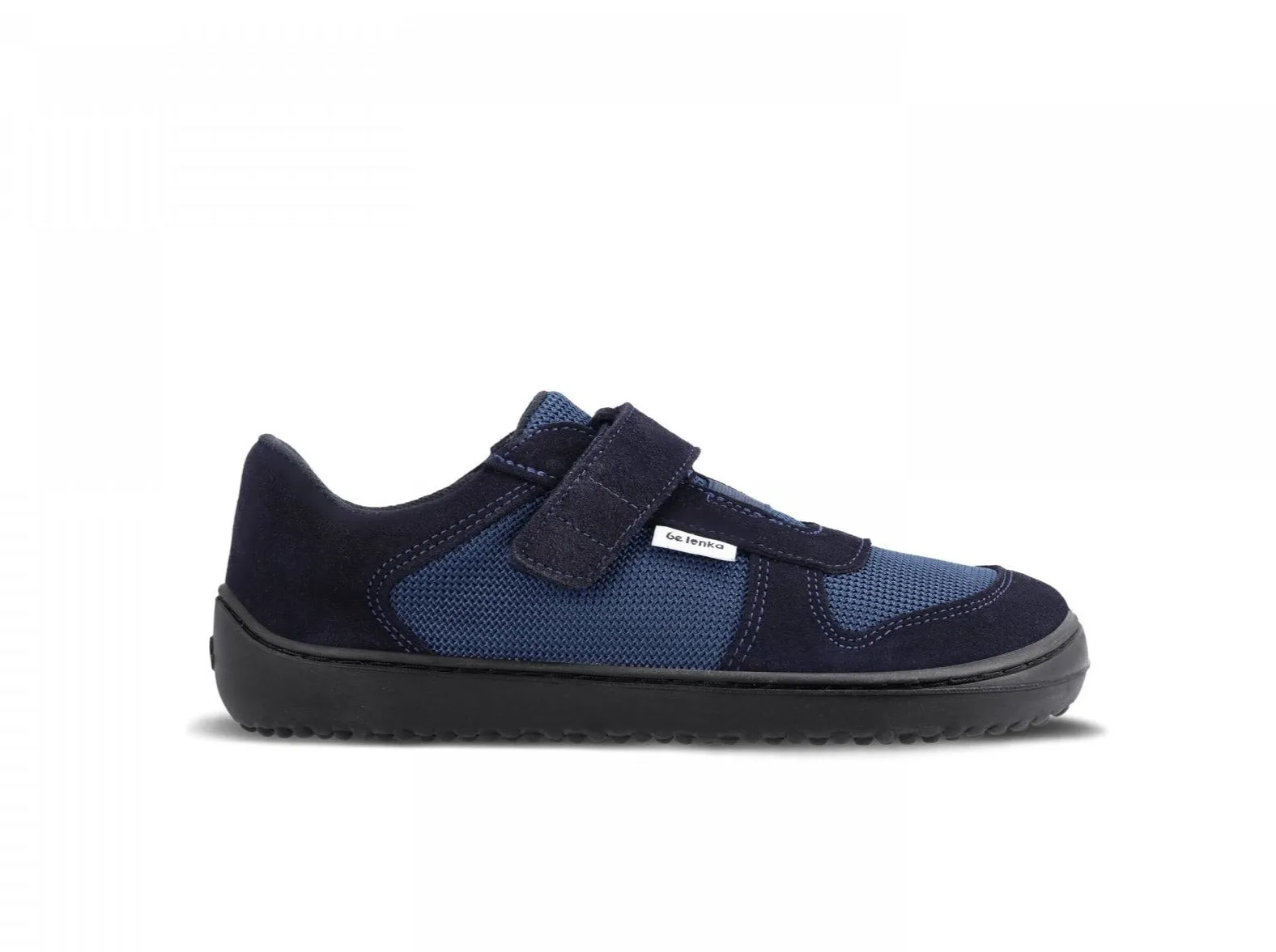 Kids barefoot sneakers Be Lenka Joy - Dark Blue & Black