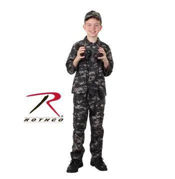 Kid's Military Fatigues- Subdued Urban Digital