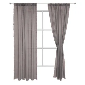 Kiruna Curtain Set [Charcoal]