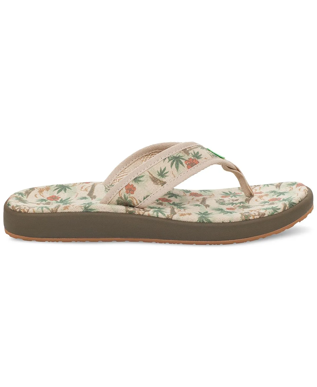 Men's Furreal Floral Sanuk Slippers