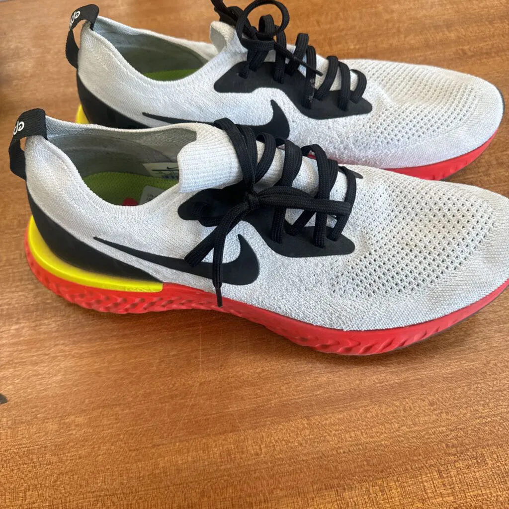 Nike - Epic React- MSRP $190: White/Black/Red -men-12