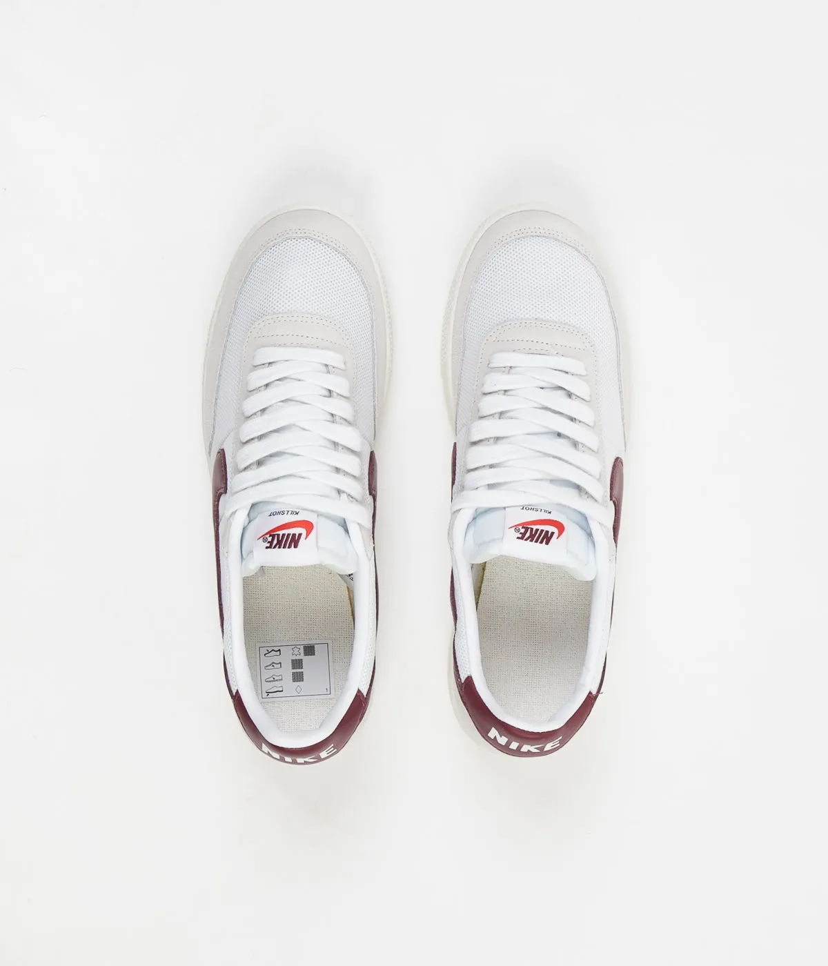 Nike Killshot OG Shoes - White / Team Red - Sail - Team Orange