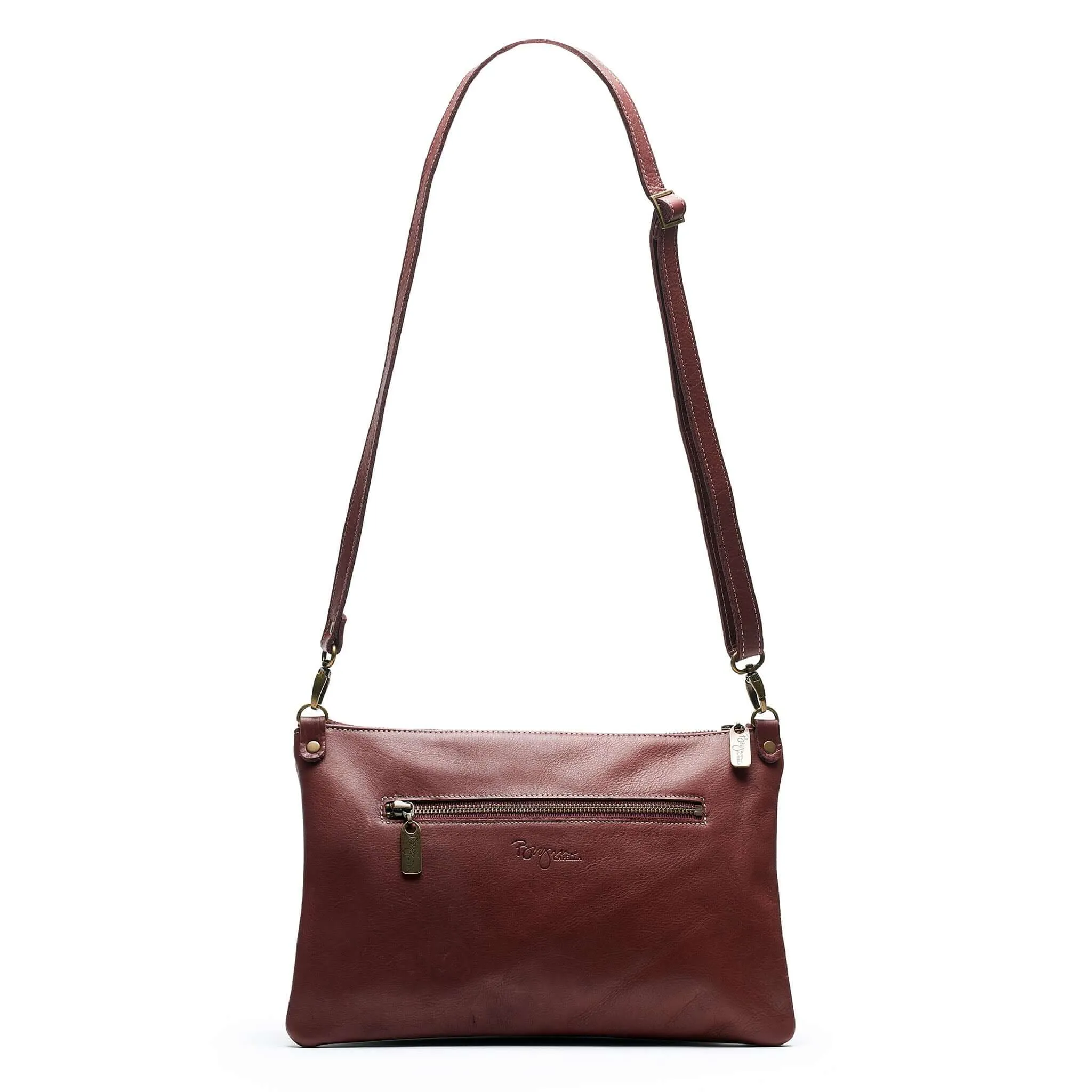 Nikki Clutch Crossbody - Merlot