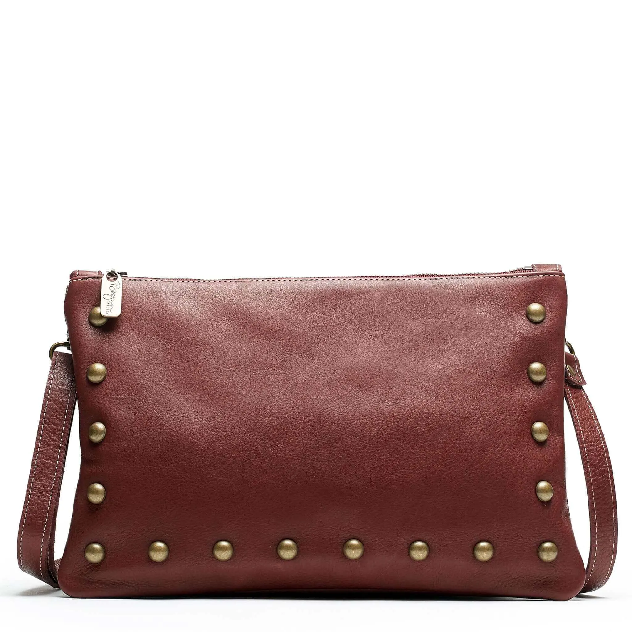 Nikki Clutch Crossbody - Merlot