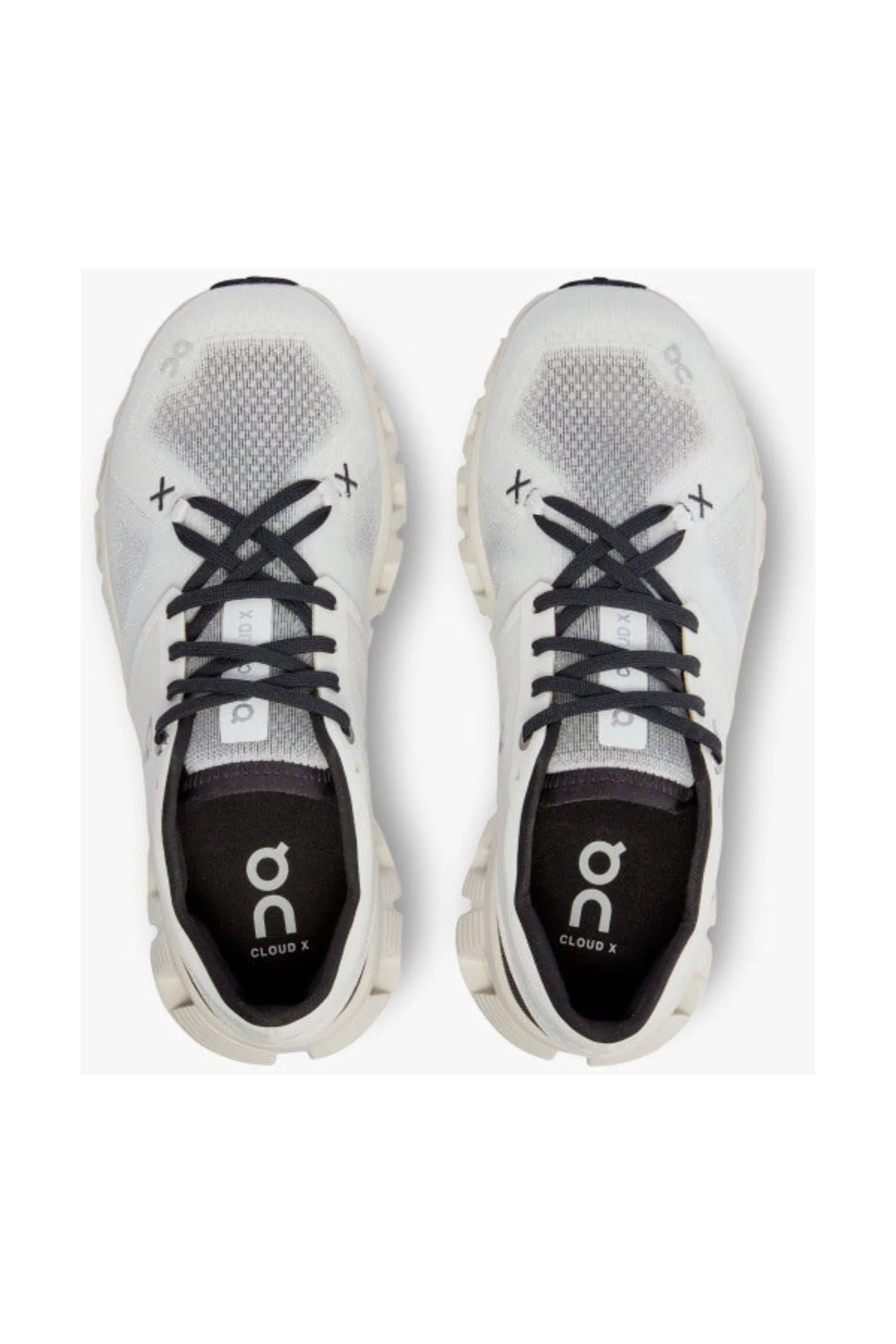 On Running Cloud X 3 Women's Performance Sneakers 60.98697 | White/Black | Clearance Final Sale