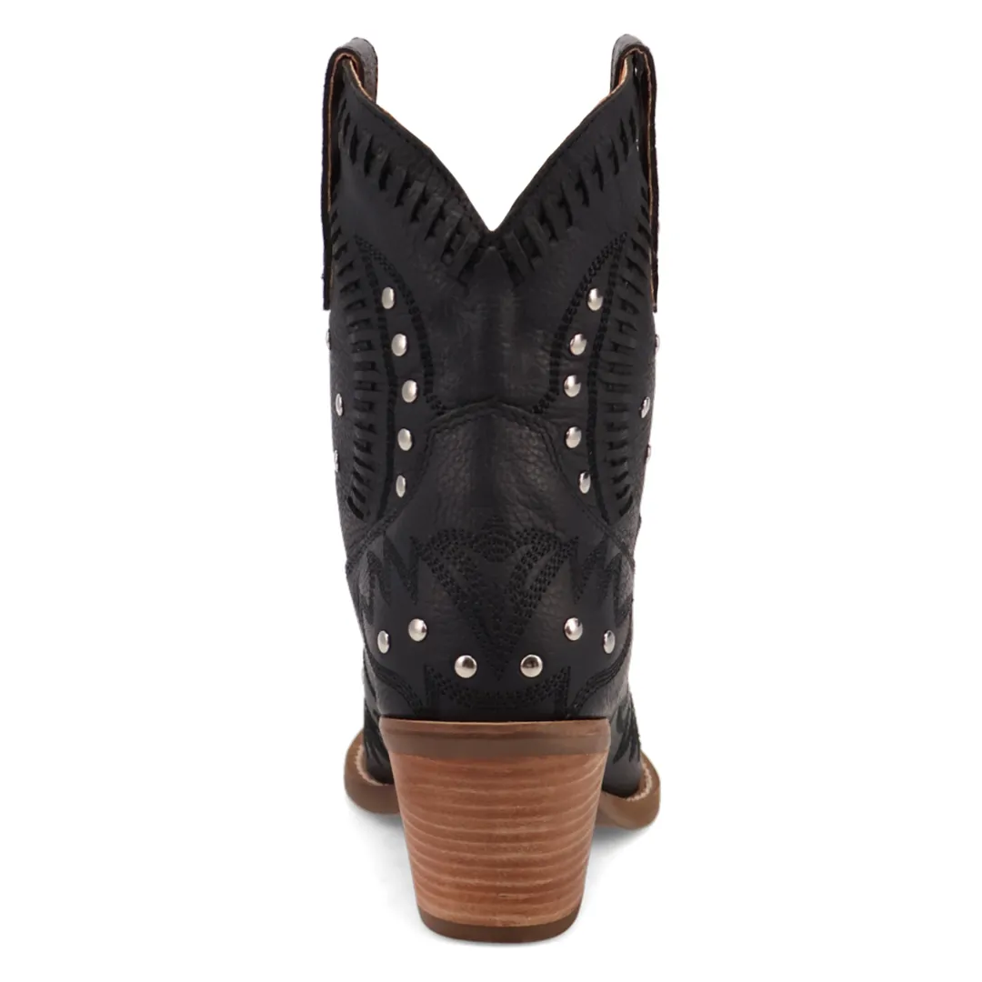 Online Exclusive | Dingo | Precious Leather Bootie in Black **PREORDER