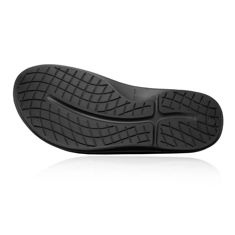 Oofos Ooahh Unisex Sliders - Black