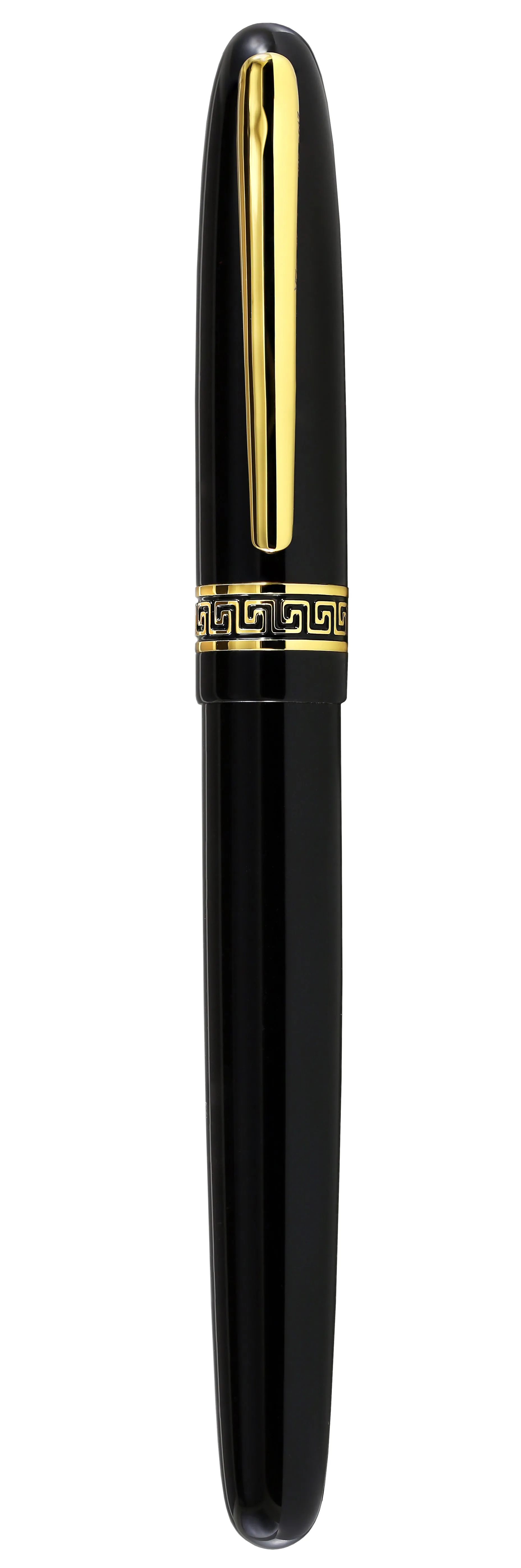 Phantom Hand-Enameled Brass Rollerball Pen - Classic Black