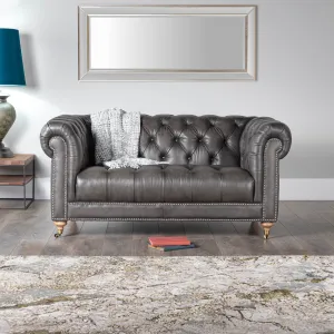 Piccadilly 2 Seat Leather Sofa