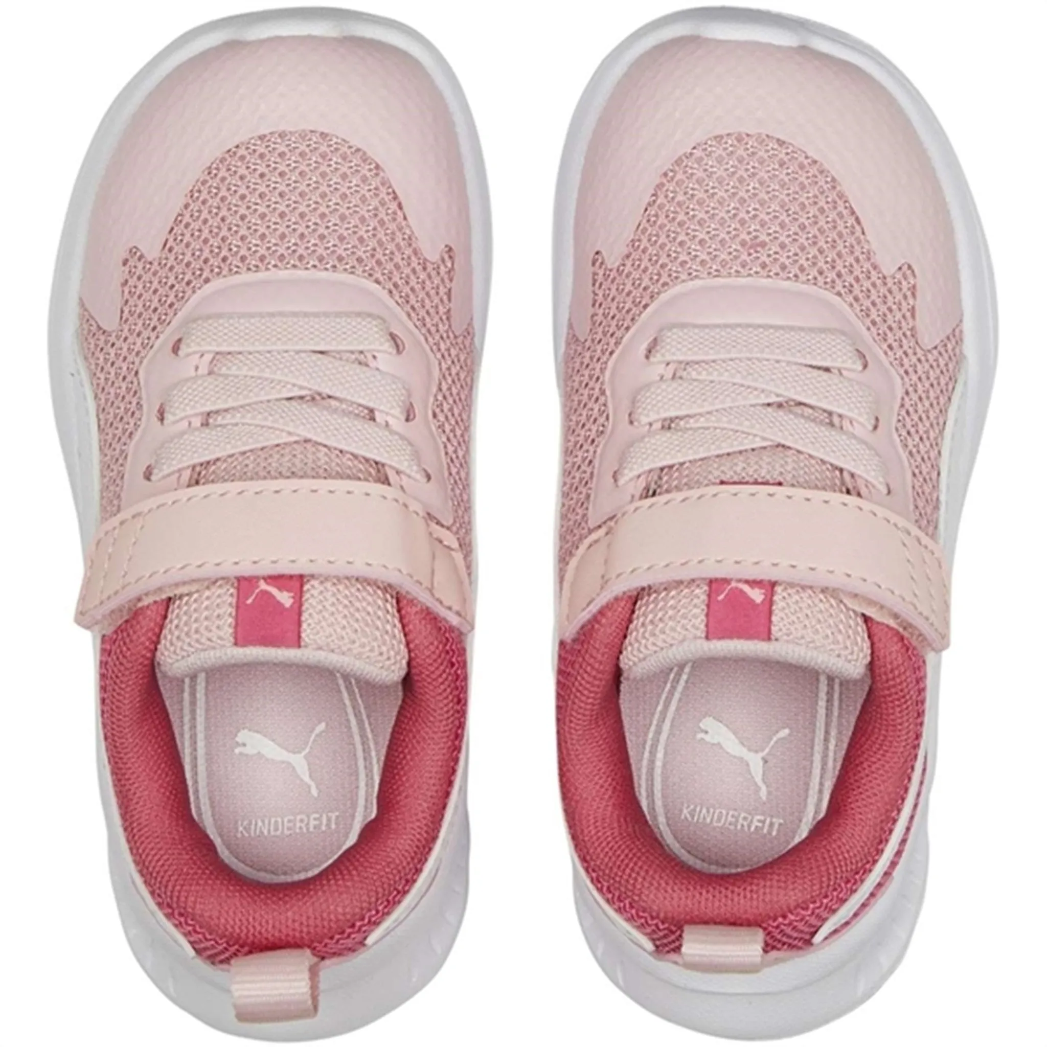 Puma Evolve Run Mesh AC  Inf Almond Blossom- White Sneakers