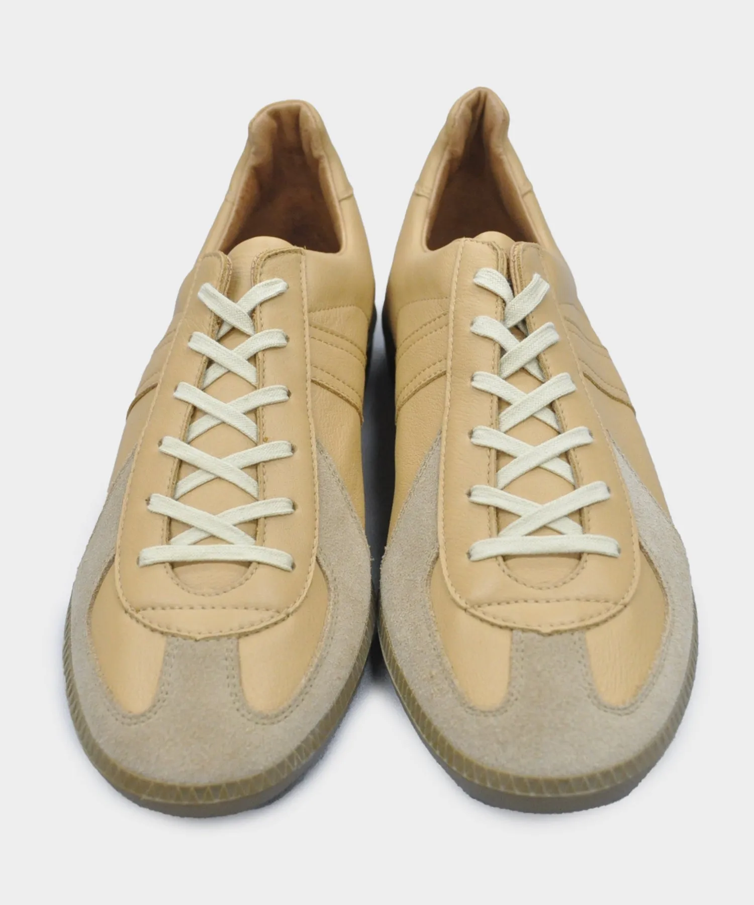 Reproduction of Found German Military Trainers in Beige